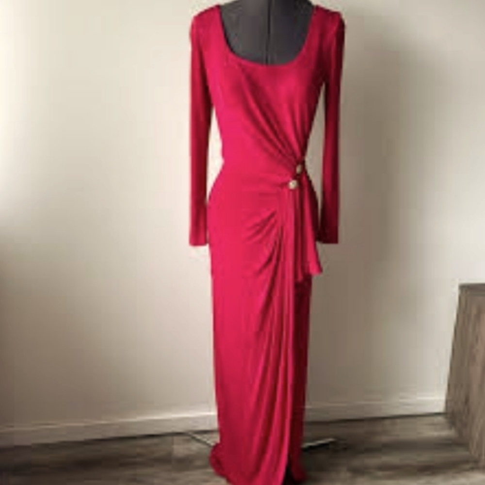 Red Carabella Gown With Lots of Personality